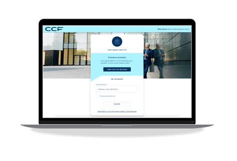 Gérez vos comptes professionnels à distance au CCF .